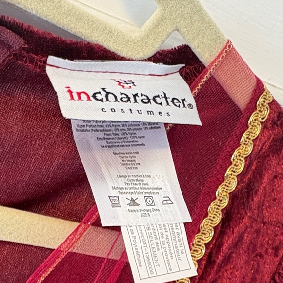 Dreamgirl Red and Purple Medieval Dresses - Picture 2 of 11